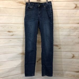 Cato Classic Jeans Dark wash Size 4 EUC Skinny